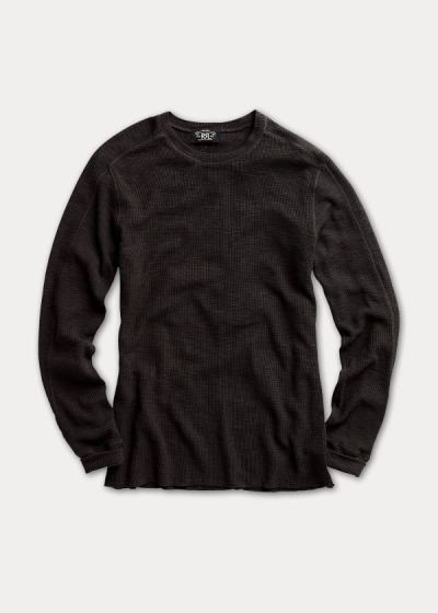 Men's Ralph Lauren Textured Crewneck T Shirts | 917068WMF